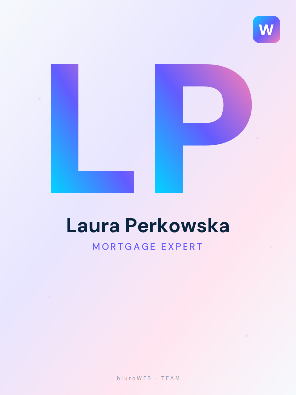 Laura Perkowska — Mortgage Expert w biuroWFB